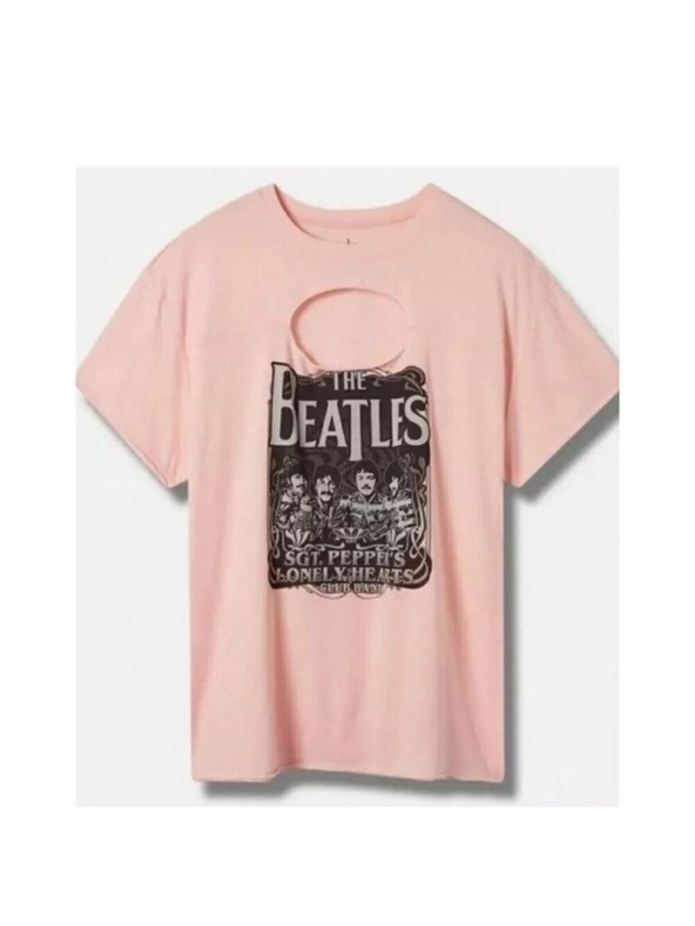 NWT Torrid "The Beatles" Keyhole T- Shirt